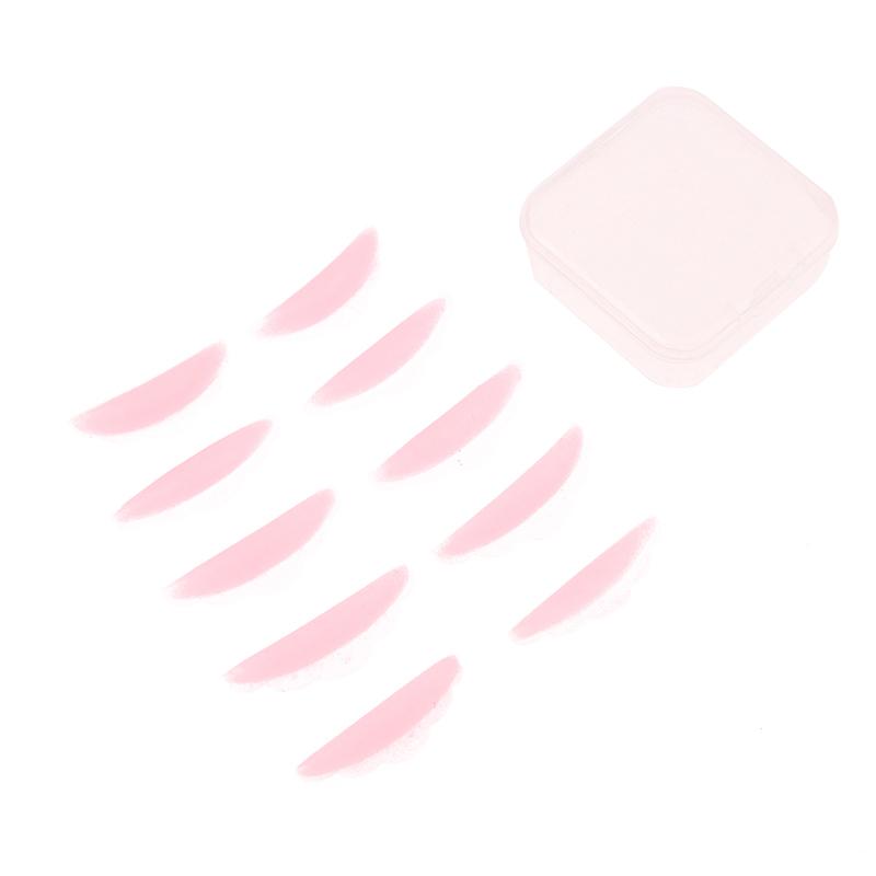 

10 шт. Многоразовый набор для ламинирования ресниц, силиконовые подушечки, бигуди для завивки ресниц 3D, инструмент для макияжа