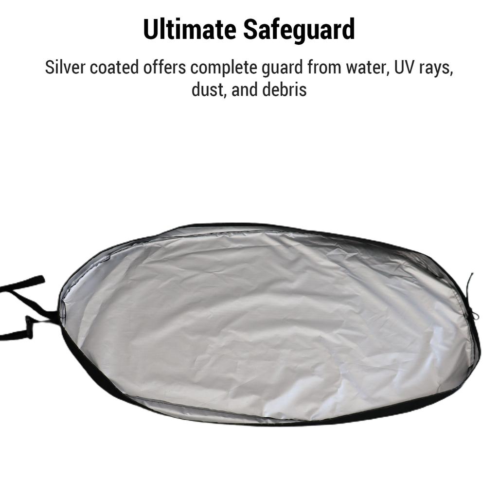 Kajak-Cockpit-wasserdichte Abdeckung, universell verstellbarer Kajak-Sitzbezug mit Kordelzug 420D