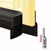 Professional Soundproof Door Bottom Sealing Strip Self-adhesive TPE Door Draft Stopper 100cm Home Draught Excluder Dorm