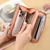 New women's double-pull wallet, color matching clutch bag, card bag, summer versatile fashion change bag, women's mobile phone bag, large capacity