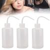 3Pcs 250ml Tattoo Wash Curved  Style Cleaning Bottles Plastic Squeeze Green Algae Watering Can