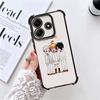The Promised Neverland Anime Soft Phone Case For Xiaomi Redmi Note 14 15 Pro Plus 13 12 11S 11T 5G 10 9S 9 Plating Anti-Fall Fun