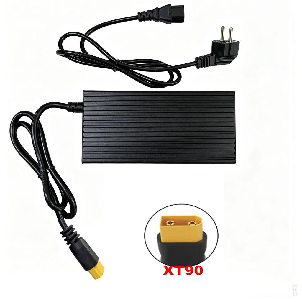 14.6V 20A Smart Lifepo4 Battery Charger 110-220V 4S 12V High Power Charger For Lithium Iron Phosphate Battery Pack with Fan