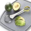 Avocado Slicer Stainless Steel Avocado Cutter Slicer Peeler and  Cutting Thin Slices Avocados Tool Fruit Cutter Dishwasher Safe