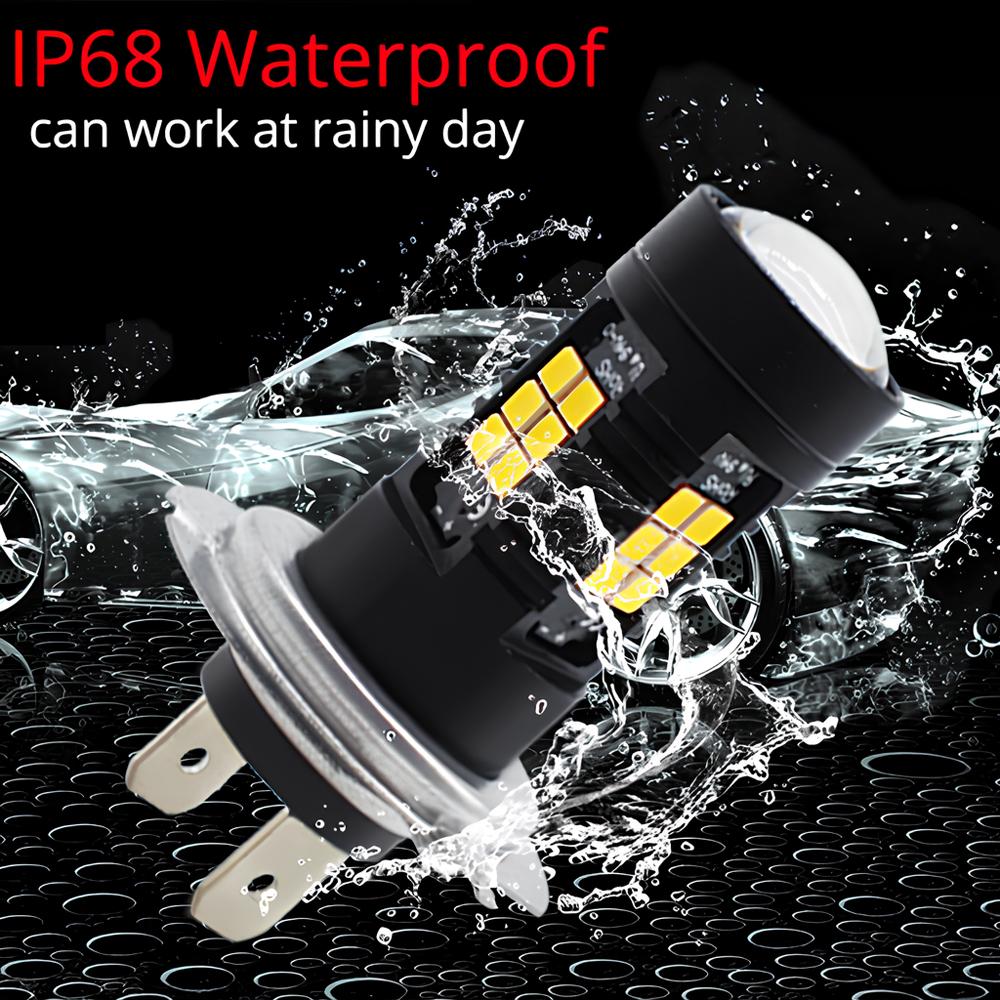 Universal Fog Light Car Tail Lights Turn Signal Reverse Brake Lamp R5W 3030 Bulb Automobiles Headlight H4/H7/H8/H16/9006 1200Lm