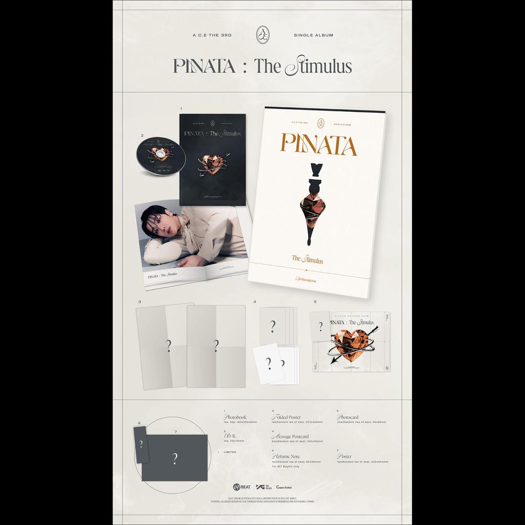 A.C.E - PINATA 3rd Single Album