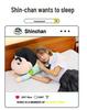 Shin-chan Plush Pajama Pillow Doll - Cute, Long, Soft Toy Gift for Girls