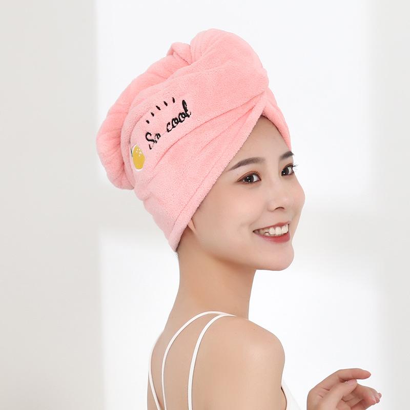 Dry Hair Cap Bath Cap with Water Absorption Fast Dry Hair Towel Being Soft without Falling Hair Super Strong Water Absorption