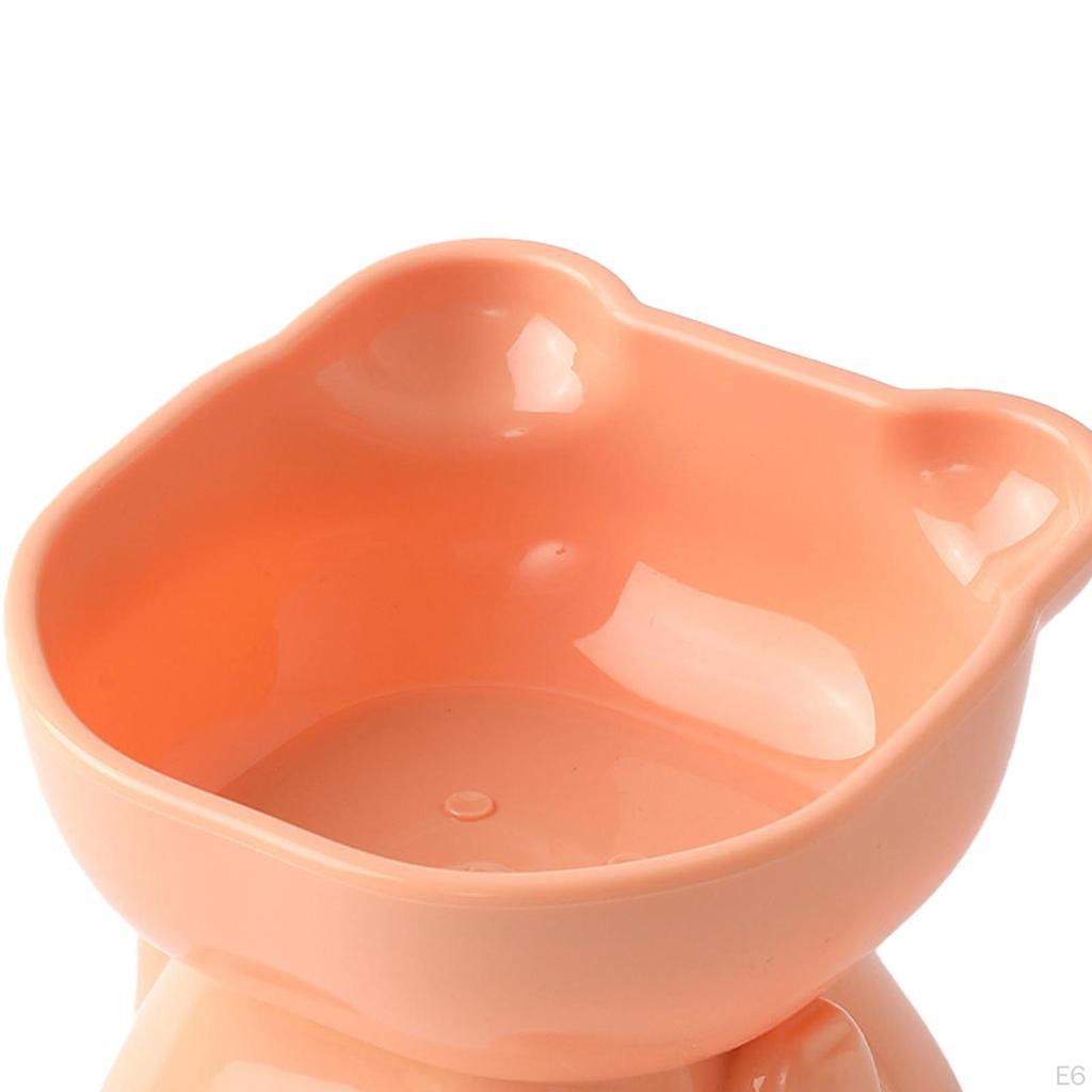 Elevated Cat Bowls, Tilted Raised Bowls for Water Dish Feeder Cats Small Dogs