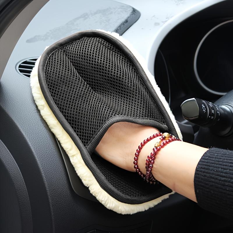 Ultraweicher Auto-Reinigungshandschuh aus Mikrofaser, perfekt für die Autopflege und -wartung
