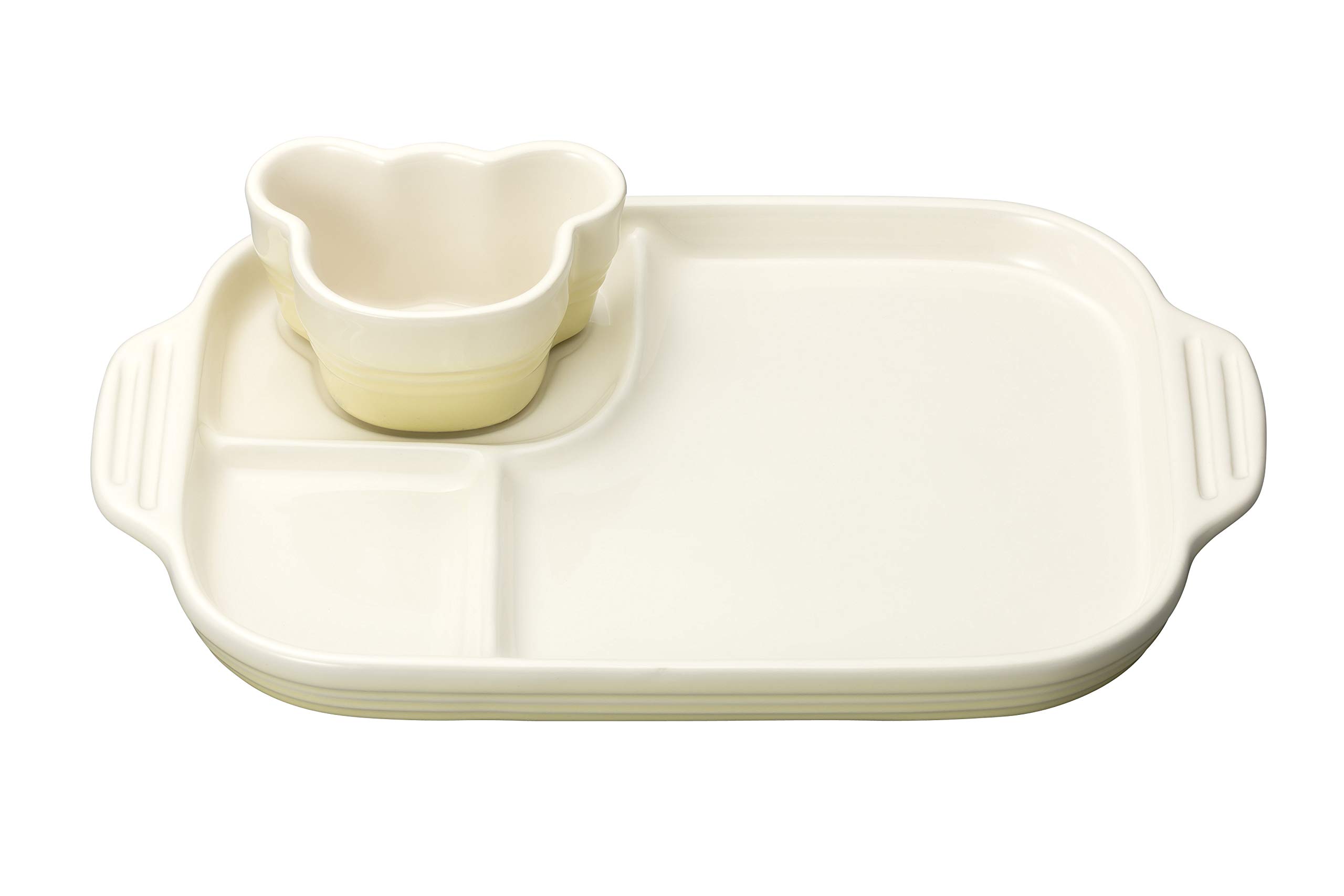 Le Creuset Baby Multi Plate & Ramekin Dune