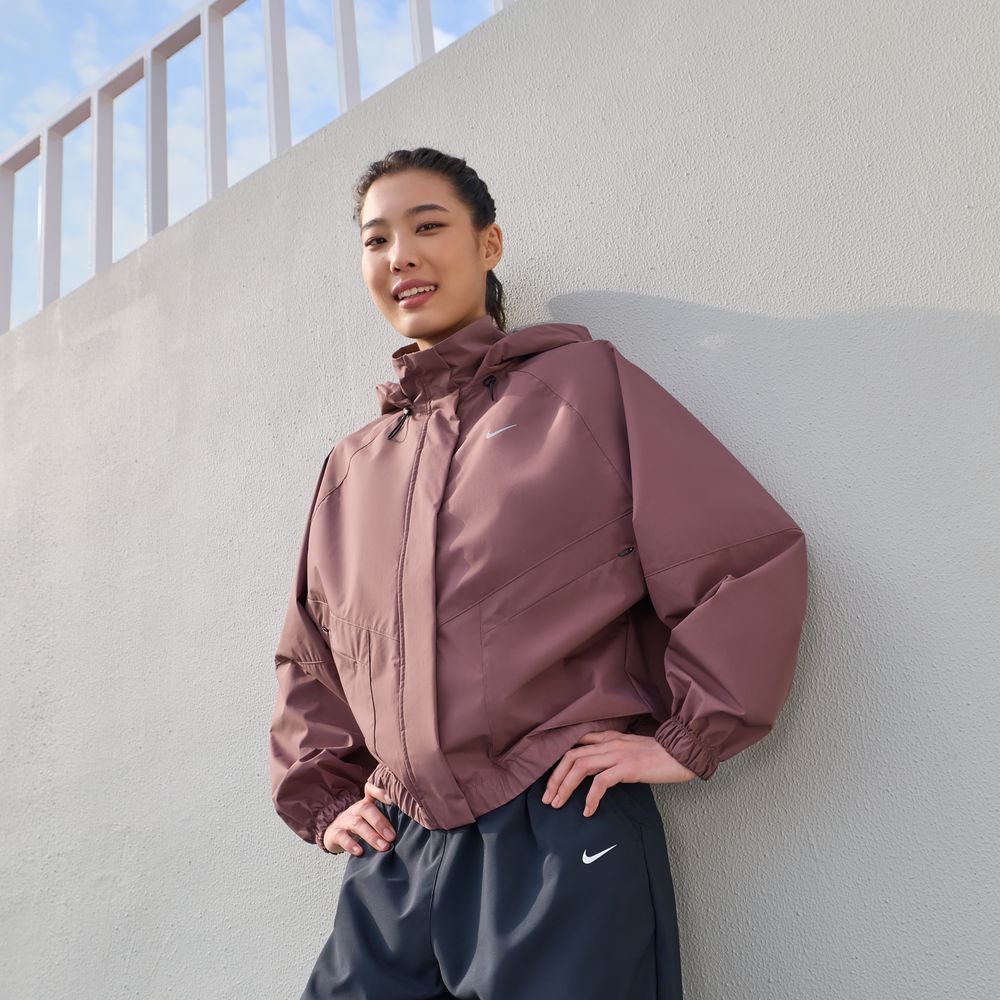 Nike Jackets Women s Dark Purple Red Hooded Moderate Other S