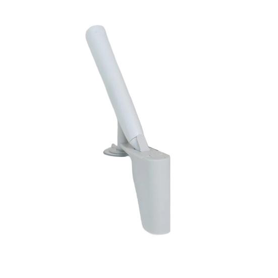 Toothbrush Holder with Suction Cups BPA-Free Plastic Hollow Drain Tray Moisture Resistant Toothbrush Storage Rack for Family Travel Home Use