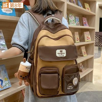 Capybara Backpack Cute Backpack Plush Schoolbag Cartoon Soft Funny Animal Large Capacity Stuffed Unisex Y2K Aesthetic Backpacks