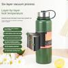 1.5 litre Thermos bottle Outdoor large capacity Stainless steel thermos bottle Portable sports water bottle Insulated flask