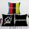 Racing C-ColnagoS Bicycle Logo Cushion Cover Living Room Headboard Office Cushion Bedroom Cushion Sofa Nap Time Pillow Case
