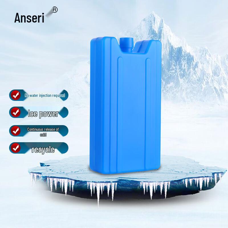Ansrway Reusable Ice Packs for Coolers, 400ml, 2-Pack
