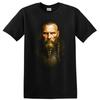 Wikingerkrieger T-Shirt Wildes Nordisches Bartporträt Kampfbereites Tee