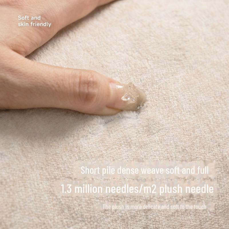 2024 Italian Minimalist Waterproof Carpet: Dirt-Resistant, Easy-Care Luxury for Living Room or Bedroom