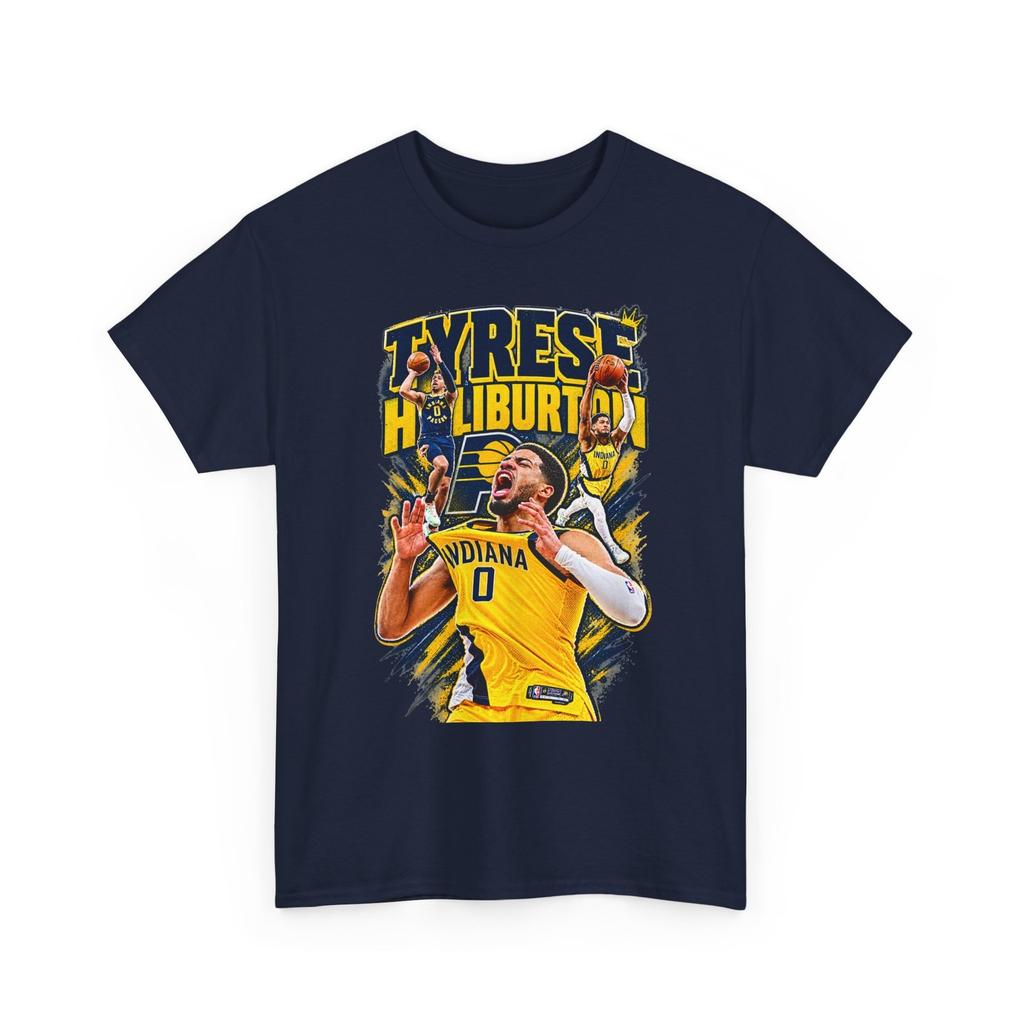 Upgraded Tyrese Haliburton Tribute Unisex Heavy Cotton Tee