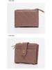 Korean Style Women's Wallet: Compact Card Holder & Coin Purse