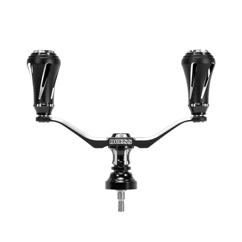 

[DRESS] Custom Handle W Vertex EVO For Spinning SHIMANO 90mm Graphite Black Shimano Fishing Reel Custom Lightweight Sturdy For Left and Right Use