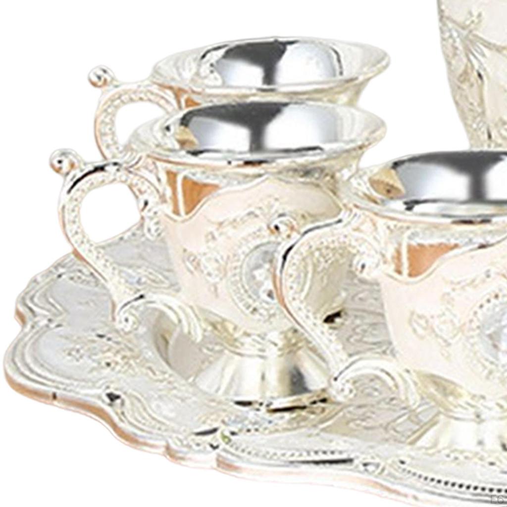 Set Flagon Glass Dispenser Carafes Tableware for Wedding Festaival Birthday Novelty