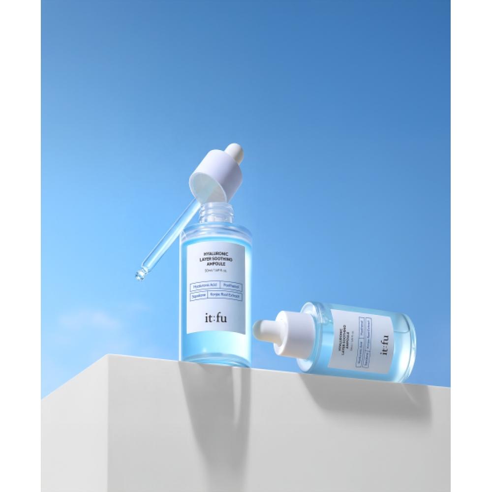 Itfu Hyaluronic Layer Soothing Ampoule 50ml 2 Pieces