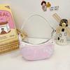 Mini Women's Underarm Bag Hello Kitty Women's Handbags Portable Versatile Commuter Tote Bag Cute Cat Tote Shoulder Bag