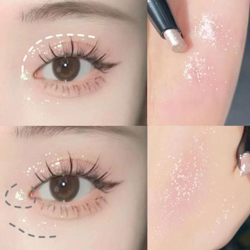 HERORANGE glittering, clear, explosive, broken diamond, ice, silkworm laying pen, eye shadow stick, pearl price
