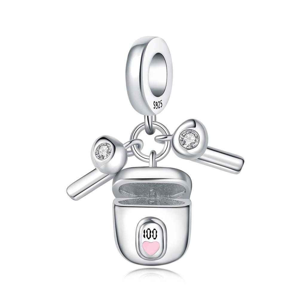 925 Silver Western Cowboy Boots Hobby Series Pendants Bracelet Charms Fit Jewelry Party Beads DIY Fine Gifts Accessory