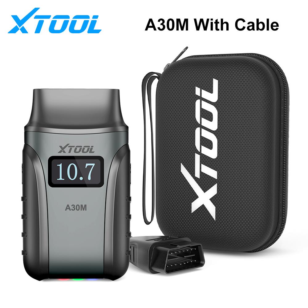 XTOOL A30M V2.0 ערכה כלי אבחון מערכת מלאה סורק OBD2 דו-כיווני סריקה אוטומטית עם 26+ איפוסים FCA CAN עדכון חינם לכל החיים