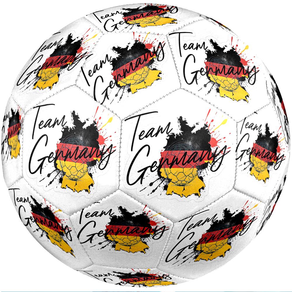 Germany national football team Theme soccer ball Size 5 Soccer Ball Soft Touch Professional Training Football for Outdoor Sports