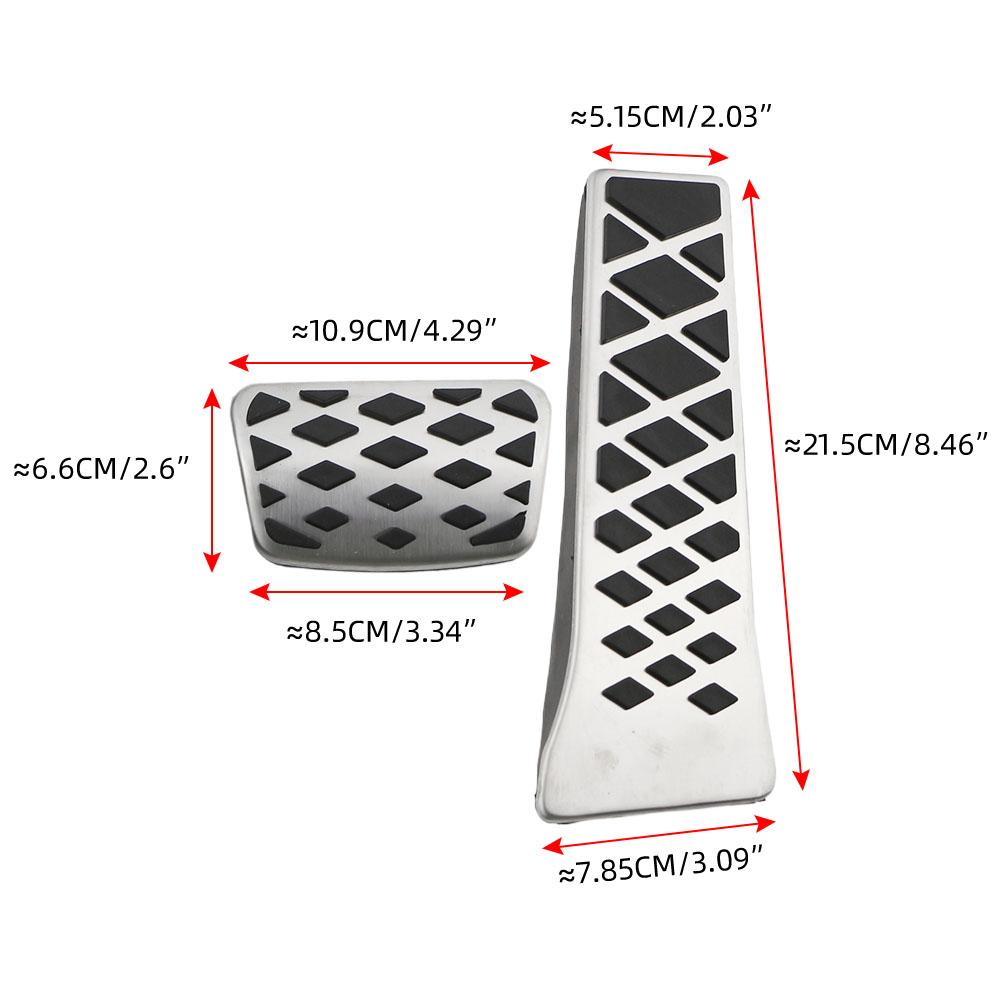 Car Pedal Cover for Kia Sportage 5 NQ5 2026-2026 Sorento 2015-2026 Hyundai Tucson 2015-2026 Santa Fe 18-23 Gas Brake Plate Pads