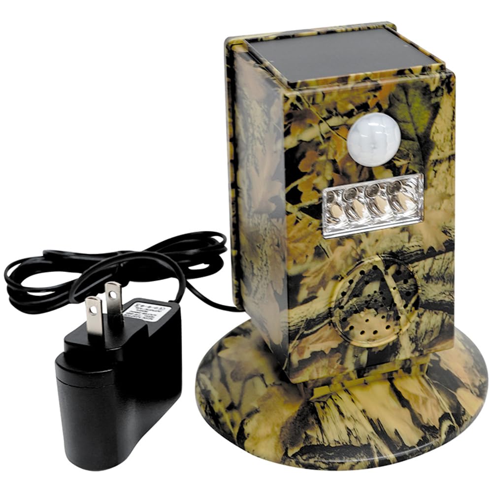 

Wa Corporation Ranger 5 Инфракрасная операция по предотвращению вредителей на 100 В Датчик обнаруживает и отпугивает вредителей с помощью светодиода и радио Внутреннее устройство, 24-часовое питание,