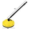 Pressure Washer Surface Cleaner Attachment Rotary High-pressure Washer Accessories Yard Cleaning Tool for Karcher K1-K7
