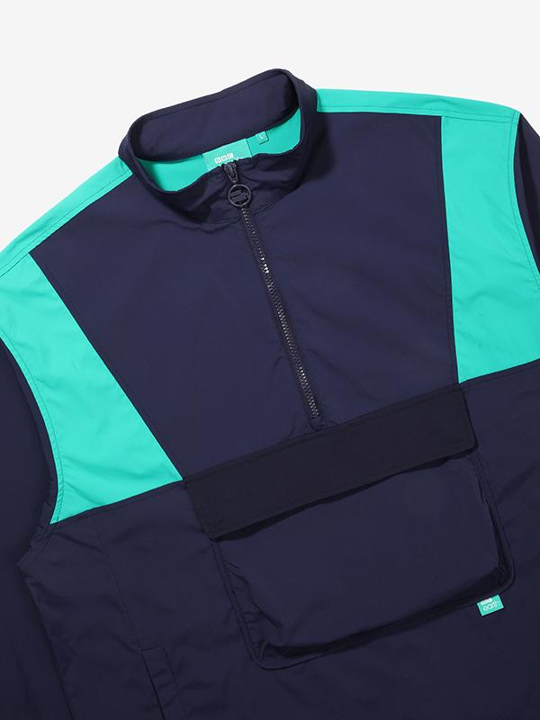 Bbc Earth Colorblock Anorak_Dark Blue