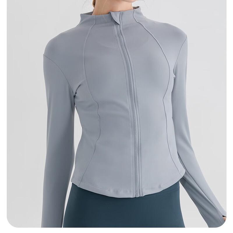 Women's Quick-Dry Long-Sleeve Zipper Athletic Jacket