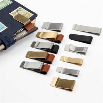 1 adet Defter İçin Kalem Halkası Retro Deri Günlük Defter Kalem Tutucu Metal Klipsli Ayraç Pano Kalem Tutucu Kalem Klipsi