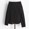 2025 Korean Women's Fashion: Irregular Solid Color Lapel Shirt + Short Skirt Suit