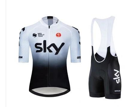 Tour De France Cycling Suit Short-sleeved Suit Men's Summer Breathable Bicycle Shirt Road Mountain Bike Riding Breathable Quick Drying