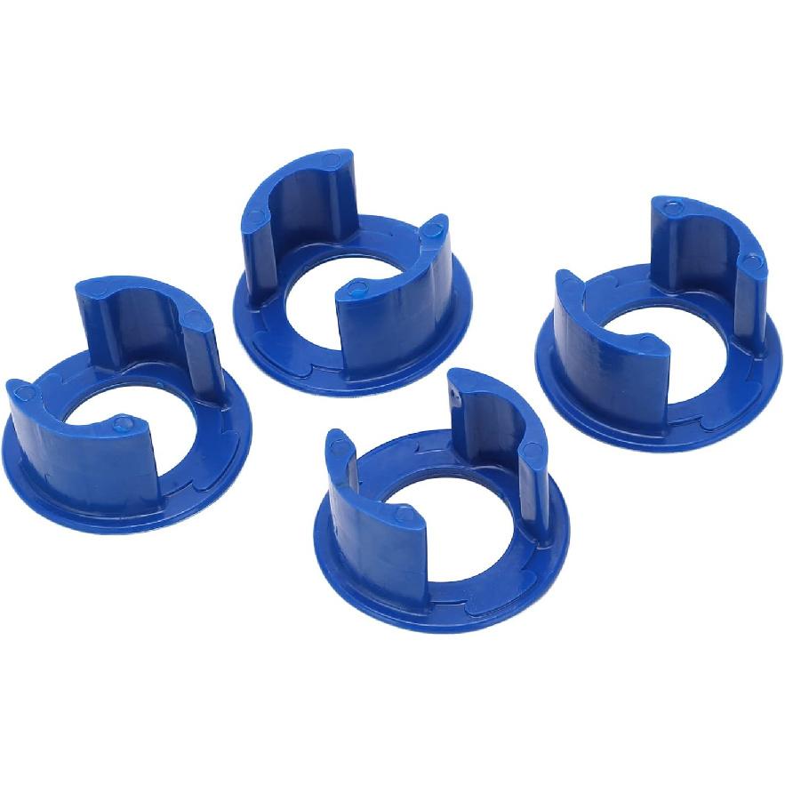 Front Subframe Bushing Kit, Front Subframe Bush Kit 4Pcs Blue Polyurethane Front Subframe Bushing Insert Kit 3507923 for V70 II XC70 2000‑2008