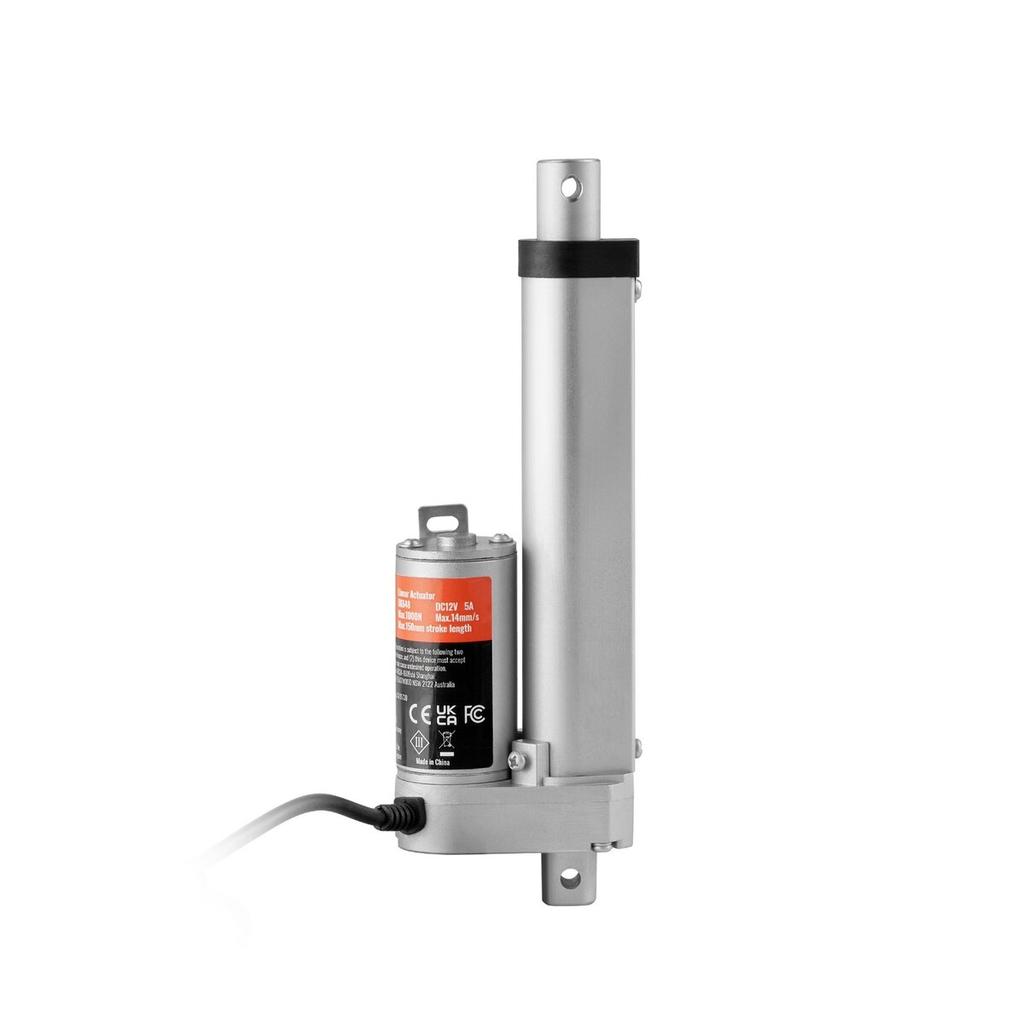 Linear Actuator 12V 4 Inch High Load 330lbs/1500N 0.19"/s IP54 Protection