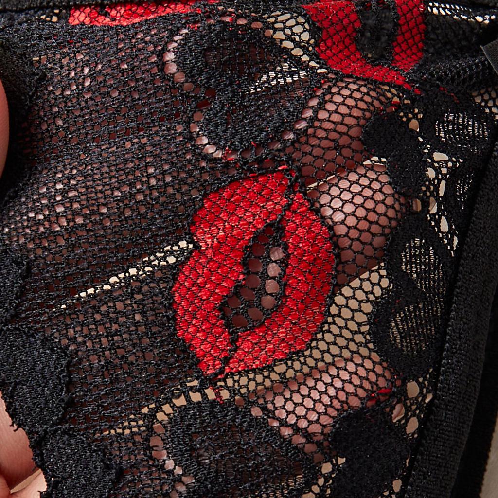 New Women Sexy Lingerie No-pad Wire Free Bra Panties Set Cute Bow Ultrathin Lace Underwear Erotic  Outfits For Pretty Girls