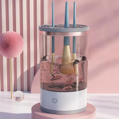 Electric Makeup Brush Cleaner USB Automatic Cosmetic Brush Cleaning Machine Multifunction Beauty Brush Dryer Holder Container Washing Tools