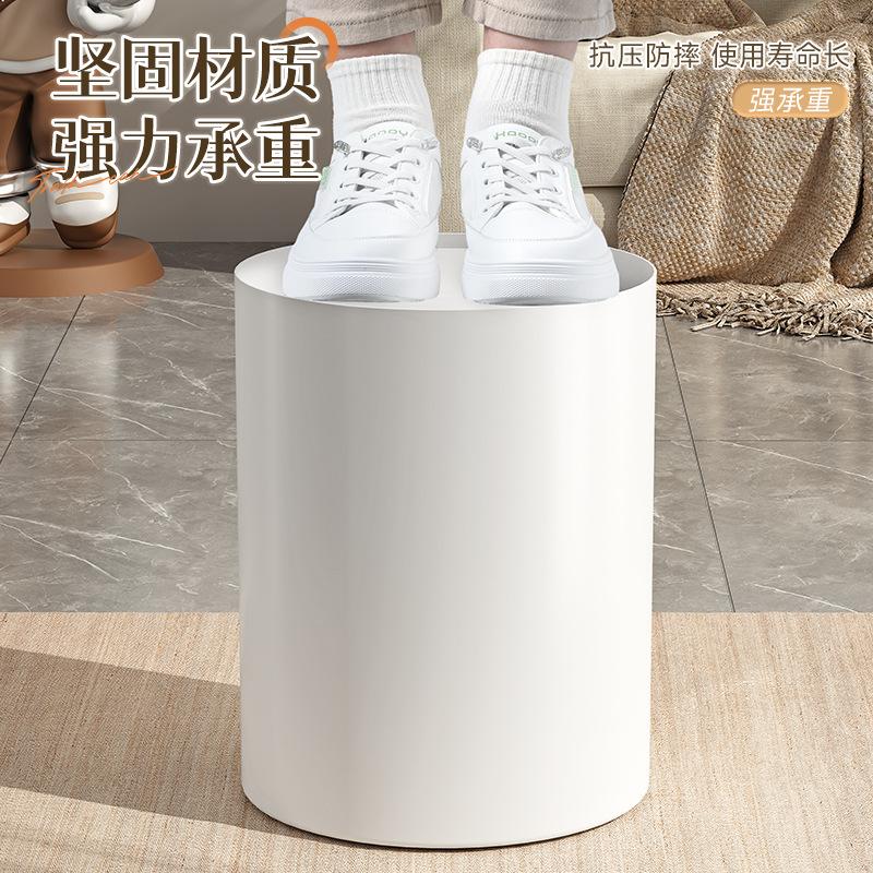 Trash can household new living room bathroom toilet kitchen press with lid large large capacity waste basket bucket