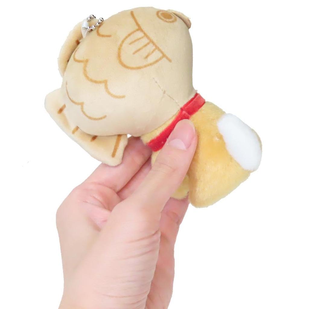 Chain Strap Shibanui Taiyaki [Friends Hill] Shibata-san [Ball Mascot] /