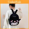 Sanrio Kuromi Plush Backpack For Kids With Expandable Design For School Use