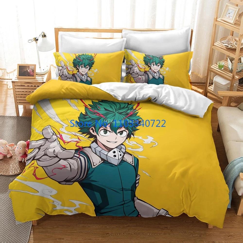 Anime HUNTER X Printed Bedding Set  Duvet Cover Set 3D Print Comforter Cover Bedclothes Bedding Sets Bedroom Decor