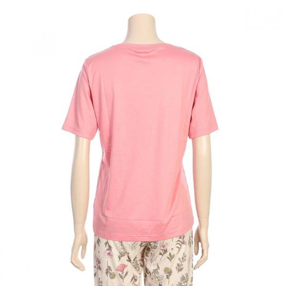 Barbara Women S Flower Cool Cotton Modal Homewear Set  Gwp1033e 